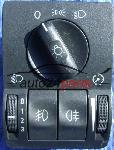 INTERRUPTEUR D'ECLAIRAGE COMMUTATEUR OPEL ASTRA G 2 II ZAFIRA A Interrupteur d'éclairage avec des halogènes