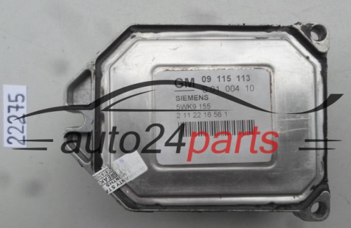 Motorsteuergerät OPEL CORSA 1.8 Z18XE SIEMENS  5WK9155   9115113