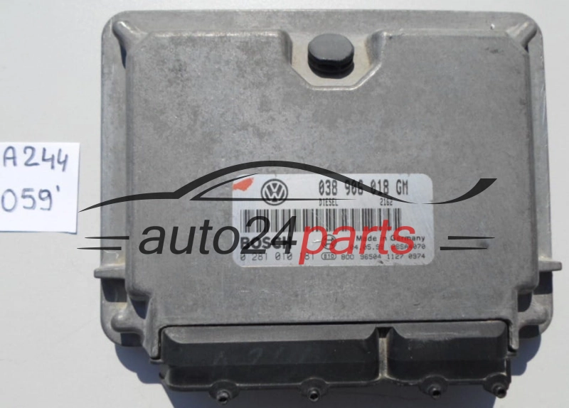 KOMPUTER STEROWNIK SILNIKA SKODA OCTAVIA 1.9 TDI AGR 038 906 018 GM