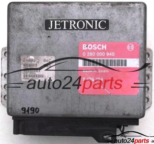 ΜΟΝΑΔΑ ΕΛΕΓΧΟΥ ΚΙΝΗΤΗΡΑ SAAB 9000 2.0 16V TURBO, BOSCH 0280000940,  9126194