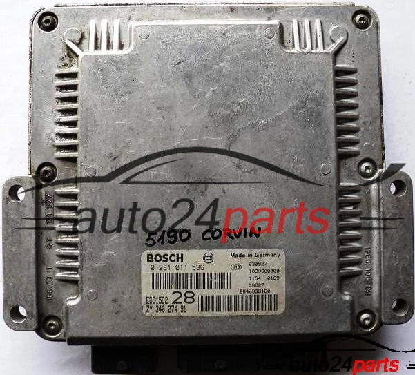CENTRALINA MOTORE SUZUKI GRAND VITARA 2.0 HDI BOSCH 0281011536, ZY34027491, 34027491, EDC15C2 28