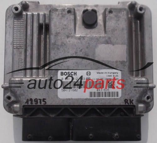 Μονάδα Ελέγχου Κινητήρα IVECO DAILY 3.0 HDI BOSCH 0281012193, 0 281 012 193, 504121602, 1039S12469
