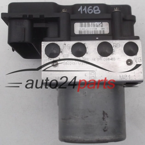 ABS PUMP CITROEN JUMPY FIAT SCUDO PEUGEOT EXPERT BOSCH 0 265 232 065, 0265232065, 14 011 098 80, 1401109880, 0 265 800 696, 0265800696