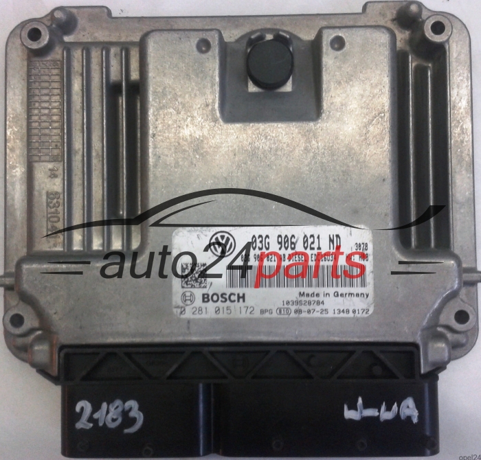 ΜΟΝΑΔΑ ΕΛΕΓΧΟΥ ΚΙΝΗΤΗΡΑ VW VOLKSWAGEN TOURAN 1.9 TDI 03G906021ND