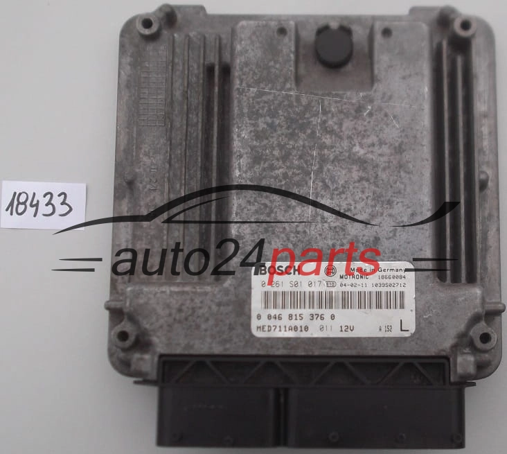 Centralina motore Alfa Romeo 2.0 JTS 0261S01017 00468153760 MED1711A010