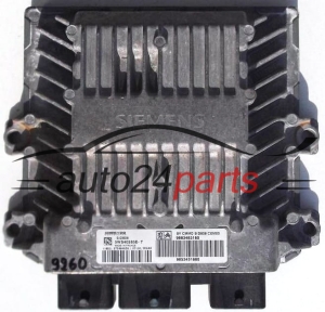 Μονάδα Ελέγχου Κινητήρα CITROEN C2 1.4 HDI SIEMENS SID806 5WS40285E-T 9663483180, 9653461880 