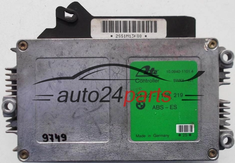 CENTRALINA ABS BMW E36 ATE Controller 5WK8 401, 5WK8401, 10.0940-1101.4, 10094011014, 34.52-1 138 219, 34521138219