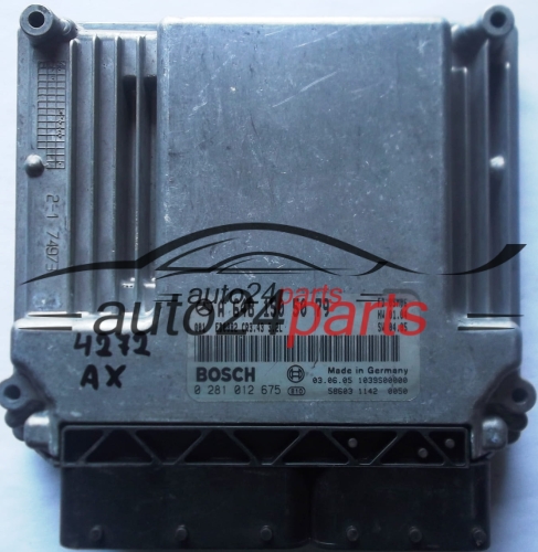 MERCEDES W221 S320 3.2 CDI A6481505079, 6481505079, A 648 150 50 79 BOSCH 0281012675, 0 281 012 675