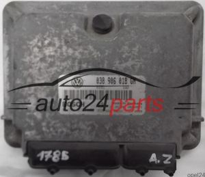 CALCULATEUR MOTEUR SKODA OCTAVIA 1.9 TDI 038906018GN, 038 906 018 GN, BOSCH 0 281 010 182, 0281010182