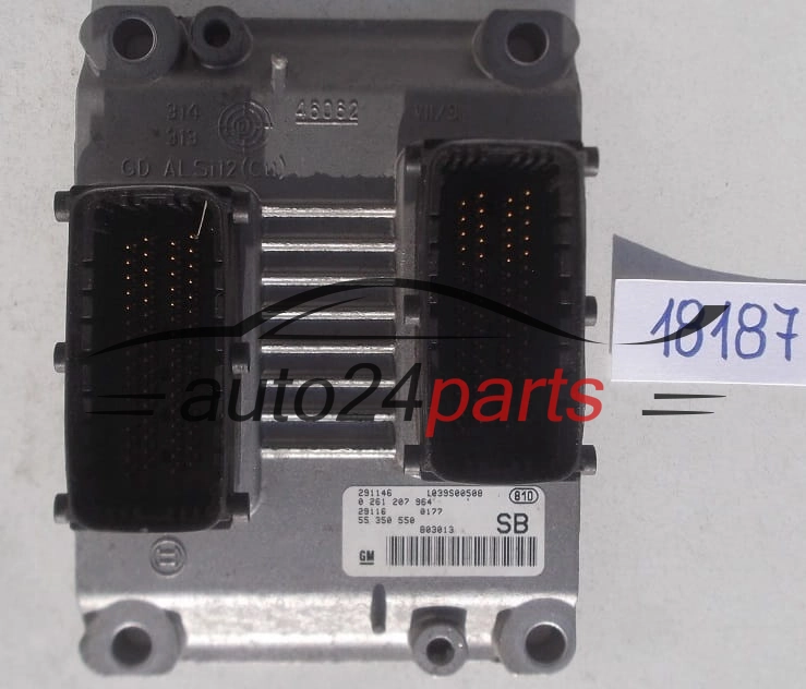 KOMPUTER STEROWNIK SILNIKA OPEL CORSA C 1.2 Z12XE BOSCH 0 261 207 964