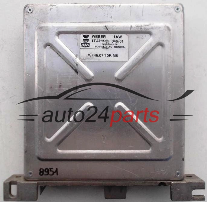 KOMPUTER STEROWNIK SILNIKA FIAT CROMA 2.0, WF46.07/10F.M6, WF460710FM6, IAW 046/01, IAW046