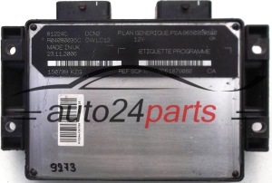 KOMPUTER STEROWNIK SILNIKA PEUGEOT PARTNER, CITROEN BERLINGO 1.9, R04080035C, DWLC12, 9661879080 - 