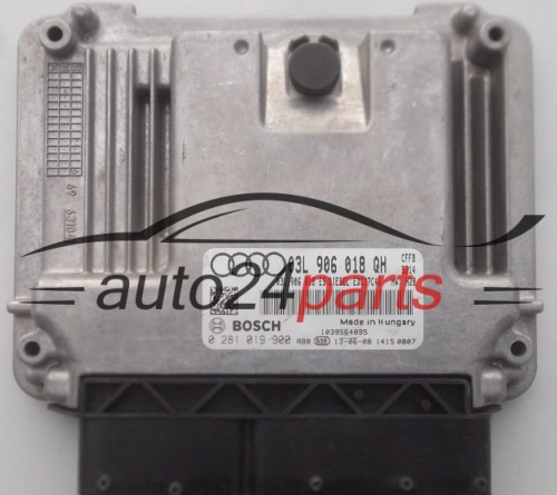 CENTRALINA DO MOTORE AUDI VOLKSWAGEN BOSCH 0 281 019 900,  03L 906 018 QH