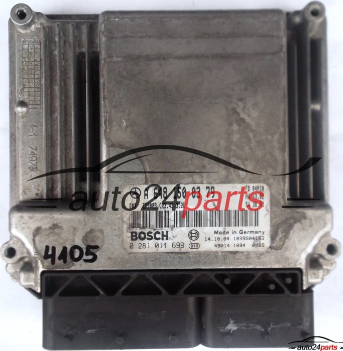  ECU CENTRALITA DE MOTOR MERCEDES W211 E320 CDI A6481500379