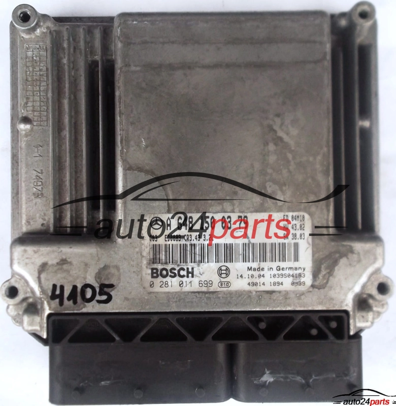  ECU CENTRALITA DE MOTOR MERCEDES W211 E320 CDI A6481500379