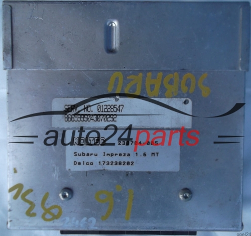 ECU CENTRALITA DE MOTOR SUBARU IMPREZA 1.6 MT DELCO 173238202 238704-005 01228547
