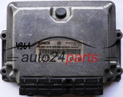 ECU ENGINE CONTROLLER FIAT DUCATO 2.2 HDI BOSCH 0281010345, 0 281 010 345, 1332377080, 28SA5661 