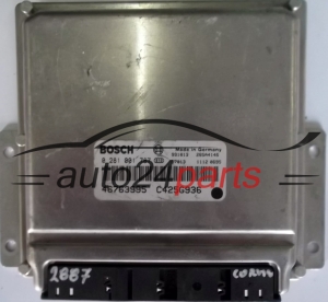 Centralina motore Alfa Romeo 166 2.4 JTD 0281001787 46763995