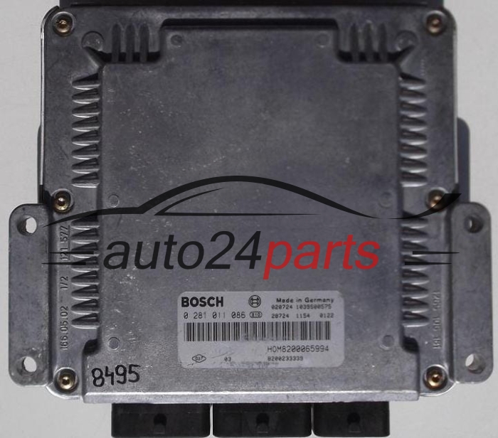 ΜΟΝΑΔΑ ΕΛΕΓΧΟΥ ΚΙΝΗΤΗΡΑ VOLVO S40 1.9 DID BOSCH 0 281 011 086