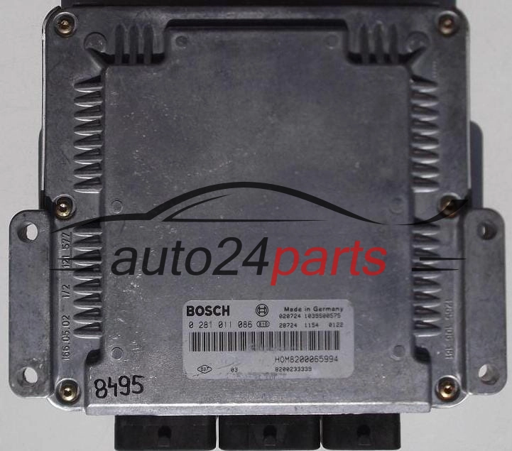 ΜΟΝΑΔΑ ΕΛΕΓΧΟΥ ΚΙΝΗΤΗΡΑ VOLVO S40 1.9 DID BOSCH 0 281 011 086