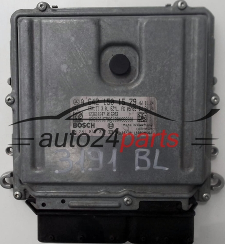 ECU CENTRALITA DE MOTOR MERCEDES W211 E320 BOSCH 0281012027, 0 281 012 027, A6421501579, A 642 150 15 79, 6421501579