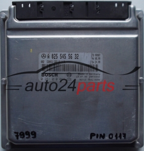 CENTRALITA DE MOTOR MERCEDES E320 3.2 CDI, BOSCH 0 281 010 068, BOSCH 0281010068, A 025 545 56 32, A0255455632, ED0031