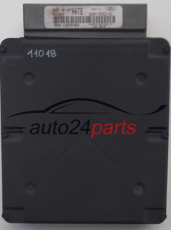 ECU CENTRALITA DE MOTOR FORD FOCUS 1.8 TDDI 98AB12A650BGH, 98AB-12A650-BGH, 98AB12K523AG, 98AB-12K523-AG HATE DPC-612 