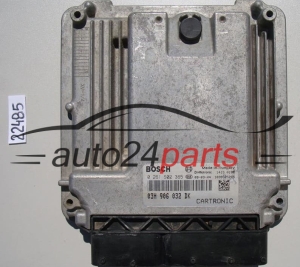 CENTRALITA DE MOTOR PORSCHE CAYENNE 957 3.6 03H906032DK, 03H 906 032 DK,  BOSCH 0261S02365, 0 261 S02 365