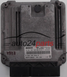 CENTRALITA DE MOTOR VW VOLKSWAGEN PASSAT, AUDI A4, A6, A8 2.5 TDI, BOSCH 0 261 S01 029, BOSCH 0261S01029, 0 055 191 018 0, 00551910180, MED711A012