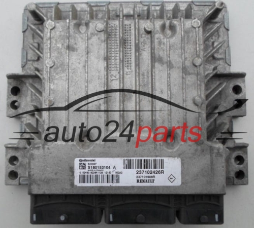 Μονάδα Ελέγχου Κινητήρα  RENAULT MEGANE 1.5 DCI Continental S180153104 A, 237102426R, 237101908R
