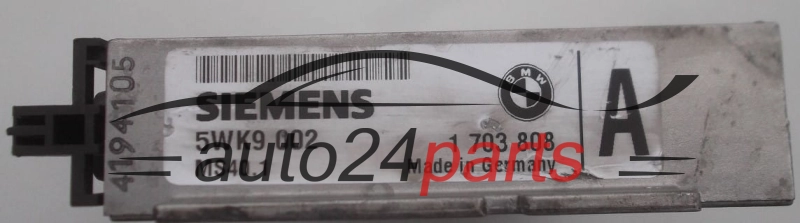 CALCULATEUR MOTEUR BMW 320, E36 2.0 24V, SIEMENS 5WK9 002,  1 703 808