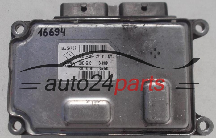Μονάδα Ελέγχου Κινητήρα RENAULT CLIO 1.2 MAGNETI MARELLI IAW 5NR.C2