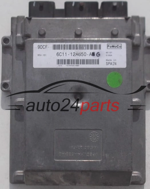 ECU ENGINE CONTROLLER FORD TRANSIT 2.2 TDCI FoMoCo 6C11-12A650-AG,  9DCF
