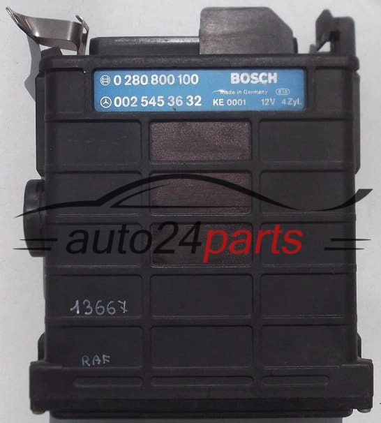 0025453632, 002 545 36 32, BOSCH 0280800100, 0 280 800 100