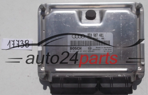Μονάδα Ελέγχου Κινητήρα AUDI A4 2.5 TDI BOSCH 0 281 010 492