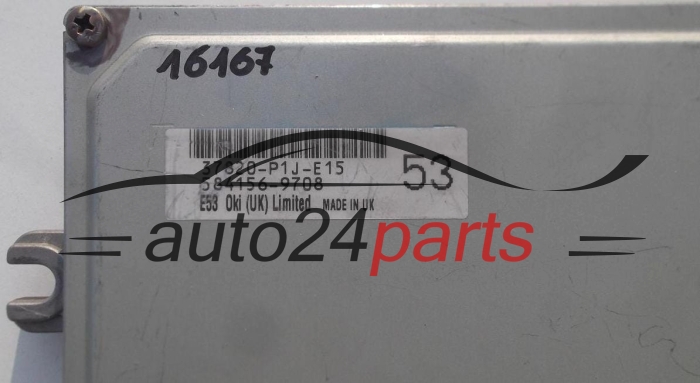ECU CENTRALITA DE MOTOR HONDA CIVIC 1.4 37820-P1J-E15, 37820P1JE15, 584156-9708, 5841569708 