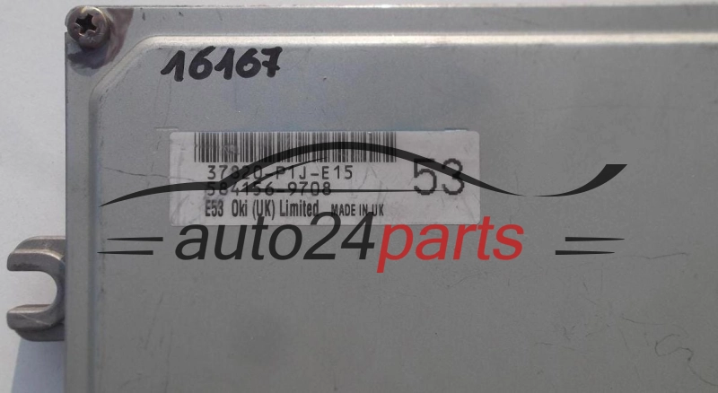 ECU CENTRALITA DE MOTOR HONDA CIVIC 1.4 37820-P1J-E15, 37820P1JE15, 584156-9708, 5841569708 