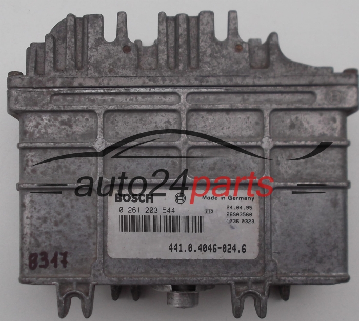 KOMPUTER STEROWNIK SILNIKA SKODA FELICIA 1.3 BOSCH 0 261 203 544, 0261203544, 441.0.4046-024.6, 441040460246