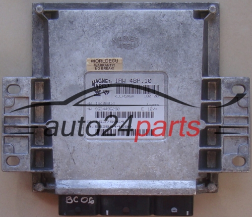 CALCULATEUR MOTEUR CITROEN PEUGEOT MAGNETI MARELLI IAW 48P.10,  HW 16406014