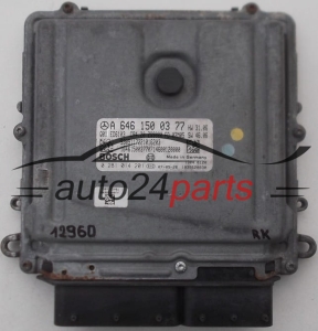 MOTORSTEUERGERÄT ECU STEUERGERAT MERCEDES SPRINTER BOSCH 0 281 014 201, 0281014201, A 646 150 03 77, A6461500377 