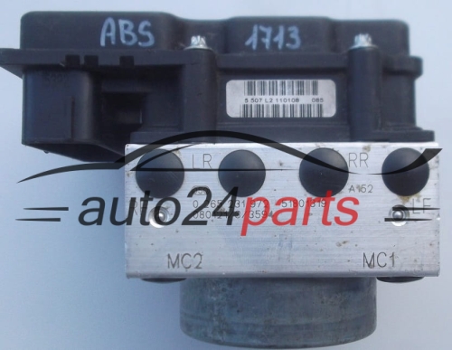 ABS POMPA I STEROWNIK FIAT 500 BOSCH 0 265 231 972,  51801319, 0 265 800 648
