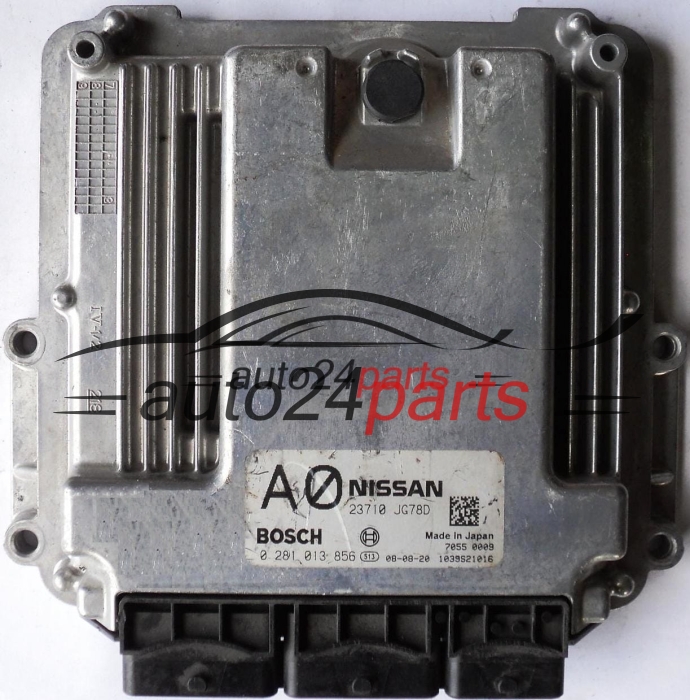 KOMPUTER STEROWNIK SILNIKA NISSAN X-TRAIL 2.0 DCI BOSCH 0281013856, 23710JG78D
