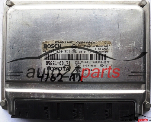 ECU CENTRALITA DE MOTOR TOYOTA YARIS 1.4 D-4D 89661-0D171 1ND-TV