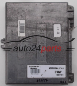 KOMPUTER STEROWNIK SILNIKA RENAULT ESPACE BENDIX S101260104 A, S101260104A, 7700851740, 7700851634 - 15277