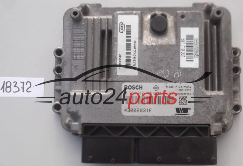LDV MAXUS 2.5 CRDI BOSCH 0 281 012 165, 0281012165, 43002031F