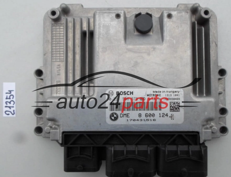 Μονάδα Ελέγχου Κινητήρα BMW MINI COOPER BOSCH 0 261 S08 678, 0261S08678, DME 8 600 124, DME8600124, 8600124