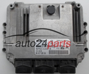 ECU CENTRALITA DE MOTOR PEUGEOT 206 1.4 HDI BOSCH 0 281 012 525, 0281012525, 96 617 285 80, 9661728580, 9657699480, EDC16C34 