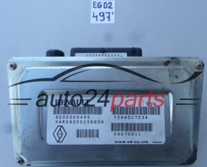 Ecu Caja de cambios automática RENAULT 8200 269 493, 8200269493, HARD8200256858, 8200256858