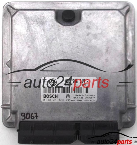 VW VOLKSWAGEN PASSAT 1.9 TDI, BOSCH 0 281 001 691, 0281001691, 038 906 019 A, 038906019A 