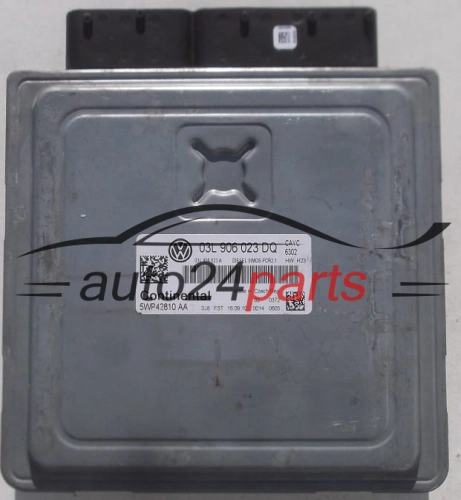 KOMPUTER STEROWNIK SILNIKA VW VOLKSWAGEN TOURAN 1.6 TDI CONTINENTAL 5WP42810 AA, 5WP42810AA, 03L 9
